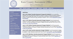 Desktop Screenshot of kanecountyassessments.org